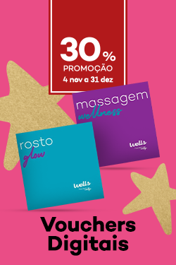 Vouchers de Estética com desoncto de 30% - de 4 novembro a 31 de dezembro